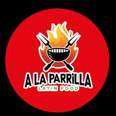 A la Parrilla Latin Food Logo